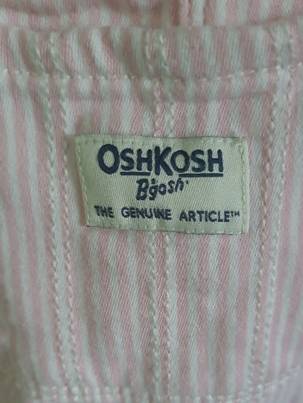 OshKosh B'gosh Light Pink Corduroy Jumper Overalls